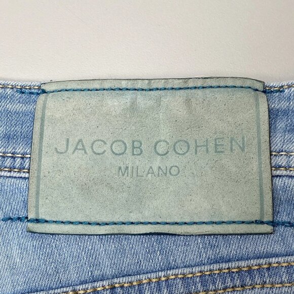 Jacob Cohen Luxury Denim Men’s Bard Fast Jeans Size 33 Blue - Picture 2 of 11